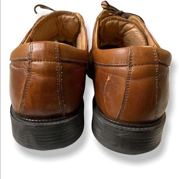 Bostonian STRADA Cap-Toe Dress Shoe Mens Size 13M Brown Leather Lace-Up Oxfords - Picture 6 of 9